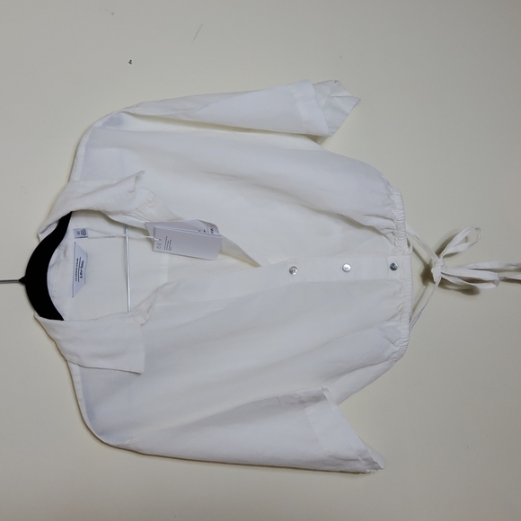 LosAngeles Atelier & Other Stories Short Sleeve White Top - Picture 1 of 6